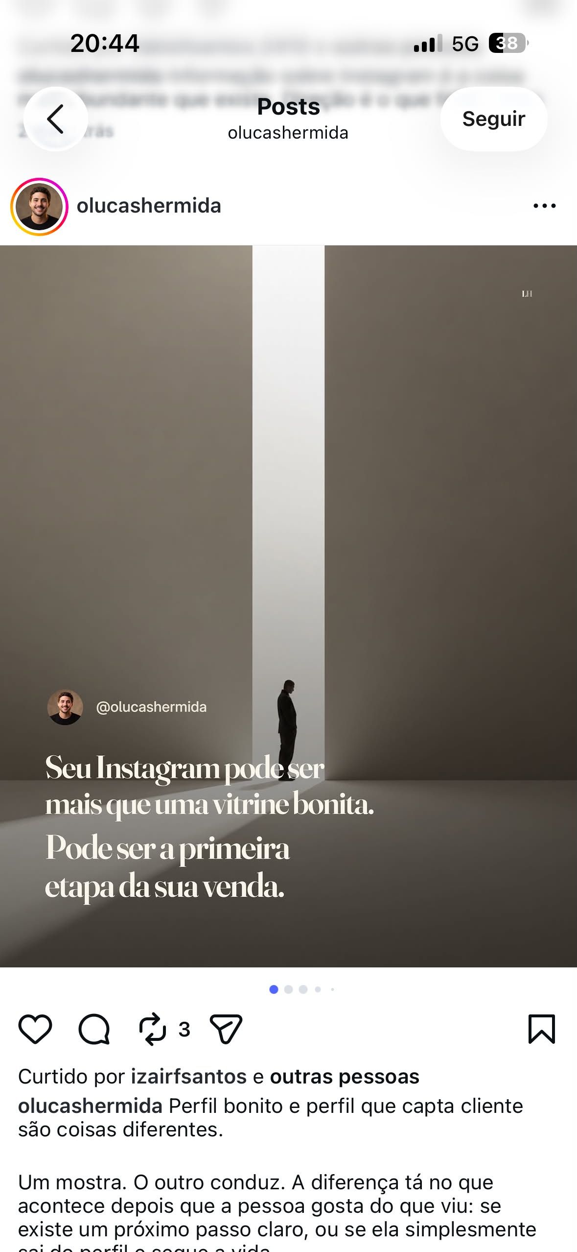 Post publicado