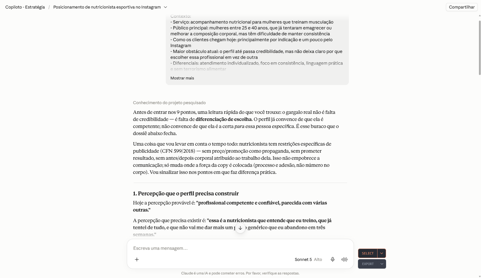 Copiloto de Estratégia